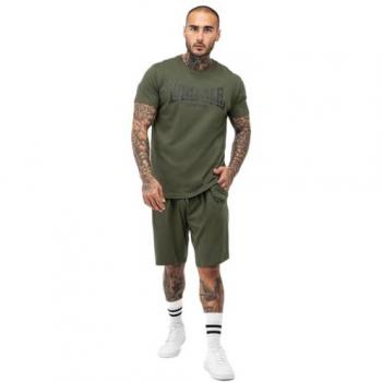 Conjunto de Chándal Lonsdale Moy Verde Oliva/Negro para Hombre