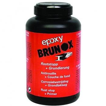Brunox Epoxy 1000 ml - Convertidor de óxido y sellador con brocha