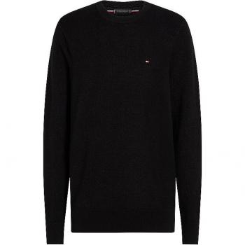 Tommy Hilfiger Essential Structure Crew Neck Sweater Men Black Size M