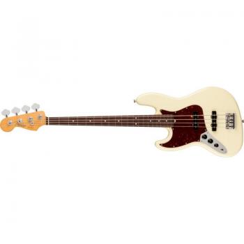 Fender American Professional II Left-Handed Jazz Bass - Olympic White with Rosewood Fingerboard