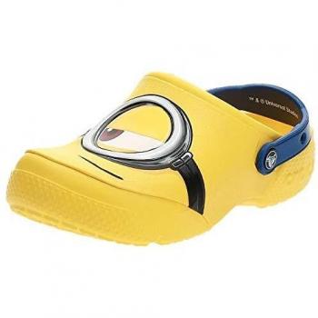 Crocs Fun Lab Minions Clog, Unisex Niños Zueco, Amarillo
