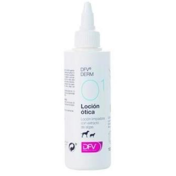 DFV Derm Loción Ótica O1 125 ml para la Higiene de Mascotas