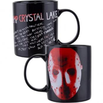 Taza Térmica Cambio de Color Viernes 13 Jason Voorhees Cerámica 315 ml