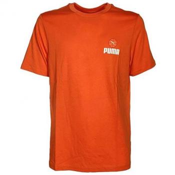 Camiseta de Manga Corta Hombre Puma Chilli Powder Naranja