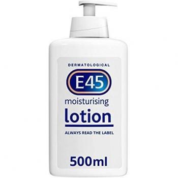 Loción Hidratante Dermatológica E45 500ml con Dispensador de Bomba