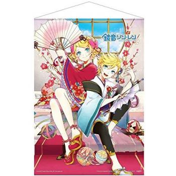 Póster de Tela Virtual Artists Len y Rin Kagamine 50 x 70 cm
