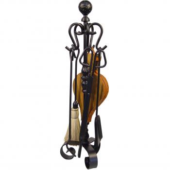 Set de Herramientas para Chimenea El Zorro - 5 Piezas, 70 cm