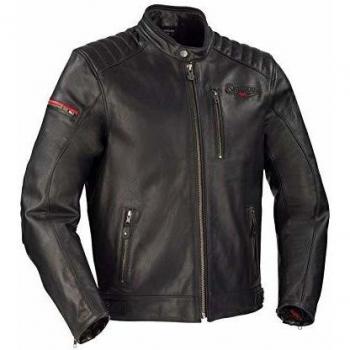 Segura - Chaqueta de moto Perkins negra, talla XXXL