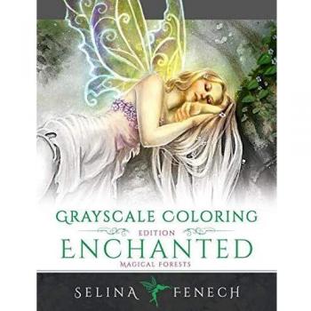 Enchanted Magical Forests - Grayscale Coloring Edition: Volume 3