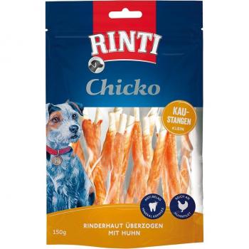 RINTI Chicko Chew Sticks Small para perros - Pack Ahorro de Pollo 18 x 150 g