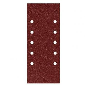 Lija Recambio Velcro 115x280 mm con Agujeros Grano 180 (Paquete de 10)
