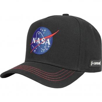 Gorra Capslab Space Mission NASA, Hombre, Negra, Talla Única