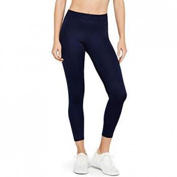Marca Amazon - AURIQUE Leggings Deporte Petite Mujer, Azul