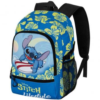 Adaptable Disney Lilo & Stitch Lifestyle Backpack 44x31x18cm Official School Product for Kids