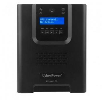CyberPower PR1500ELCD Smart App Sinewave UPS 1500VA 1350W Tower GreenPower UPS System