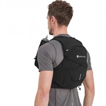Chaleco de Hidratación Montane Gecko VP 12+ Polygiene Unisex Negro S