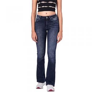 ONLY Flared Fit Jeans Onlblush Blue Black Denim M/L32
