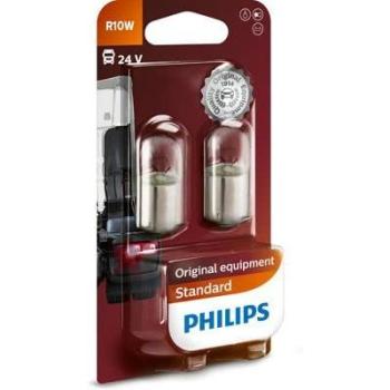 Bombilla Halógena R10W Philips 13814B2 para Piloto de Matrícula