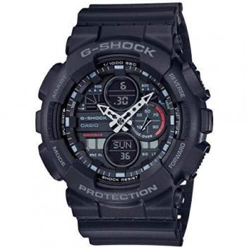 Casio Reloj Analógico-Digital para Hombre Correa en Resina GA-140-1A1ER
