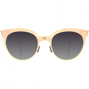 ROAV Galaxy 8110 Barbra Folding Gold Polarized Women's Sunglasses Size 52