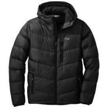 Outdoor Research Mens Transcendent Down Hoody Black