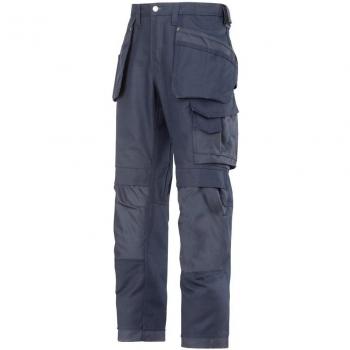 Pantalón de trabajo unisex Snickers Canvas+ - Azul Marino - Talla 50 Estándar