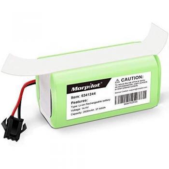 morpilot Batería para Conga Excellence 990, 14.4V 2600mah Li-Ion Compatible con Conga Excellence y 950 1090 1790 1990, DEEBOT N79S N79 DN622, Eufy RoboVac 11 11S 30 30C 12 35C, IKOHS NETBOT S14 S15