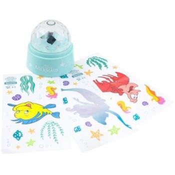 Set de Taza y Calcetines Lilo y StitchDisney Lámpara de proyección y pegatinas La Sirenita (Ariel)