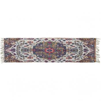 Alfombra DKD Home Decor Algodón Multicolor Chenille (60 x 240 x 1 cm)