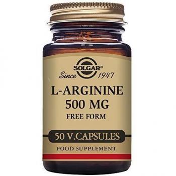 Solgar L-Arginina Cápsulas vegetales de 500 mg - Envase de 50