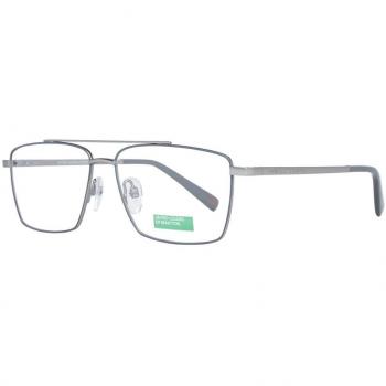 United Colors of Benetton BEO3000 925 Men's Eyeglasses Silver Size 55 - Blue Light Block Available