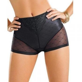 Leonisa Culotte Tanga con Encaje Negro S