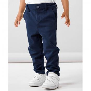 Pantalón Chino Niño Azul Marino Comfort NMMSILAS 1150-GS
