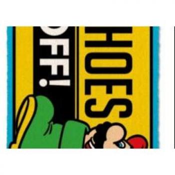 Lasgo Super Mario Bros - Felpudo con diseño de Zapatos