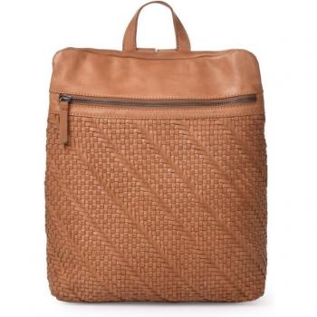 Mochila antirrobo de piel lavada THB Plow