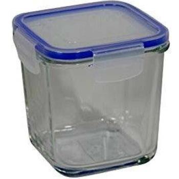 Générique Unbranded 8012720 Superblock Caja Transparente con Tapa Rectangular Cristal 83,5 cl 12,2 x 12,2 x 12 cm