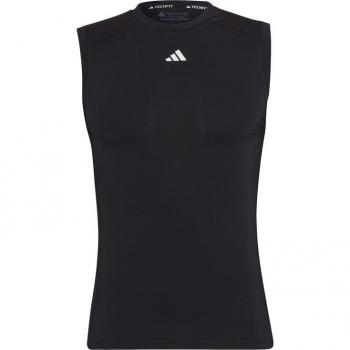 adidas Tech-Fit Camiseta De Tirantes Hombres - Negro
