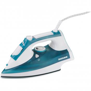 Severin 3241 - Plancha de 2400 W, Suela Cerámica Vapor Variable hasta 30 gr/m hasta 75 gr/m en planchado vertical