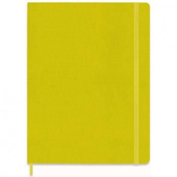 Cuaderno Classic Extralarge Tapa Dura Hojas Rayadas Moleskine Amarillo Heno
