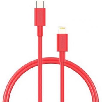 Nubbeh Elisium Cable USB tipo C a Lightning 1m 2A Rojo