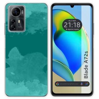 Funda de Silicona Acuarela 06 para Zte Blade A72s con Dibujos
