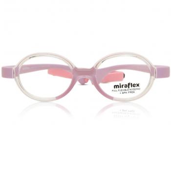 Miraflex MF4008 Kids L132 Kids' Eyeglasses Clear Size 40 - Blue Light Block Available