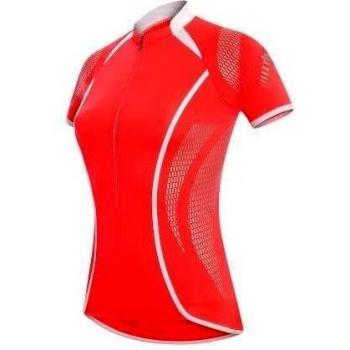 zero rh+ - Maillot de ciclismo para mujer, tamaño L, color nectarina