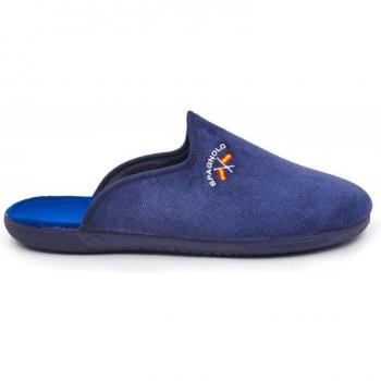 Zapatillas de casa Spagnolo para hombre color azul