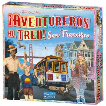 ¡Aventureros al Tren! San Francisco Juego de Mesa PEGI 8