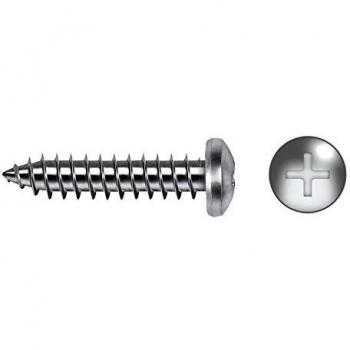 Celo 948507981100 - Tornillo Rosca Chapa Din 7981 Cabeza Alomada Impronta Ph Diámetro 4,8X50 Mm Cincado, 100 Unidades