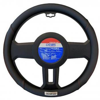 Funda para Volante Sparco SPC1113BK Negro Rojo