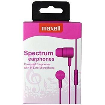 Maxell M533 - Auriculares in-Ear, Color Rosa