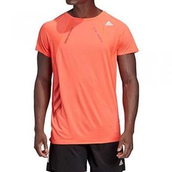 adidas Heat.Rdy tee M Camiseta de Manga Corta, Hombre, Solar Red