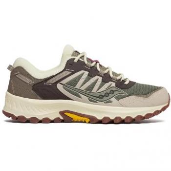 Saucony Originals Grid Peak Olive/Brown Sneakers for Men